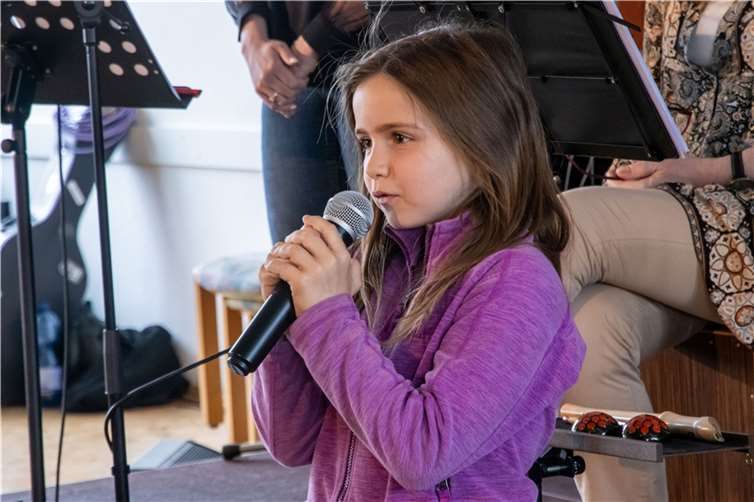 Zweitklässlerin Ava aus Merzbach ging mit Goethe im Walde so für sich hin ...