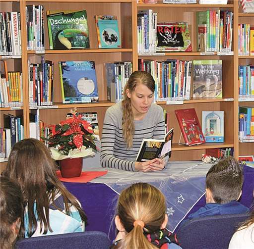 Zwischen Flensburg und Füssen liegt Linz - auch hier wurde an bundesweiten Vorlesetag kräftig vorgelesen. privat