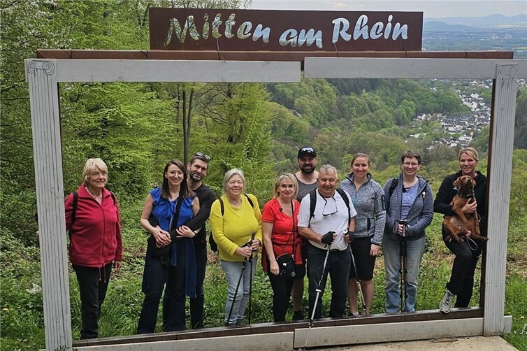 Zwischenstopp am Römerturm.