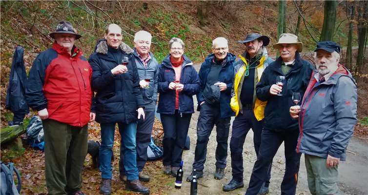 Zwischenstopp während der Wanderung.Foto: Privat