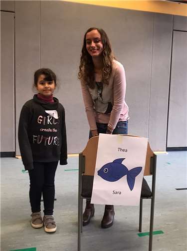 Zwölf Grundschulkinder konnten ihre studentischen Unterstützer kennenlernen.