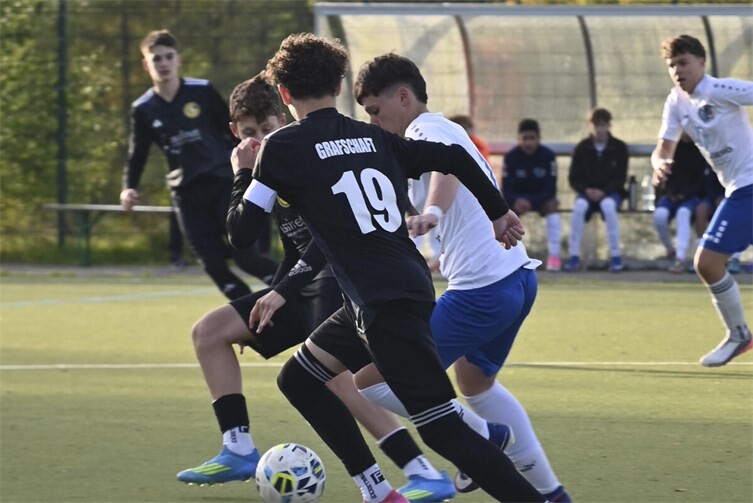 aus dem Spiel der B-Jugendbezirksliga Mitte