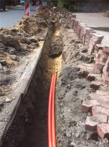 bn:t startet mit der die Tiefbaumaßnahmen für den Glasfaser-Ausbau. Foto: privat