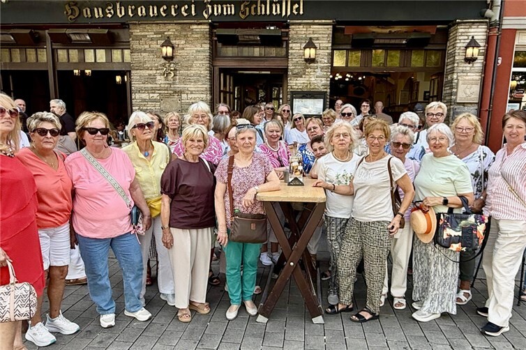 die Neuwieder kfd Frauen in der Altstadt in Düsseldorf