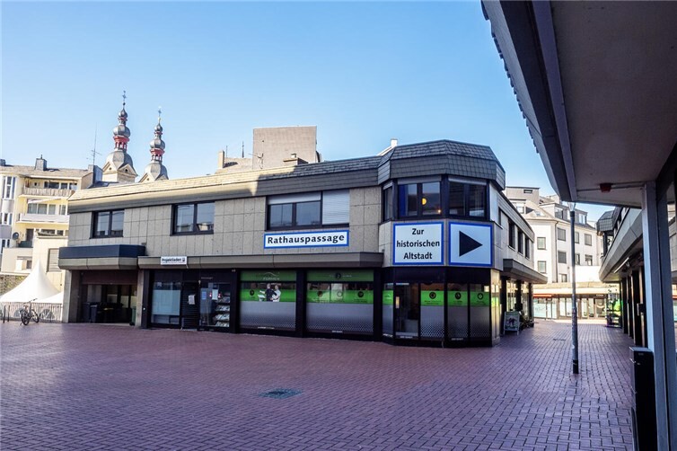 die Rathauspassage.