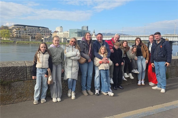 ein Teil des Teams in Linz