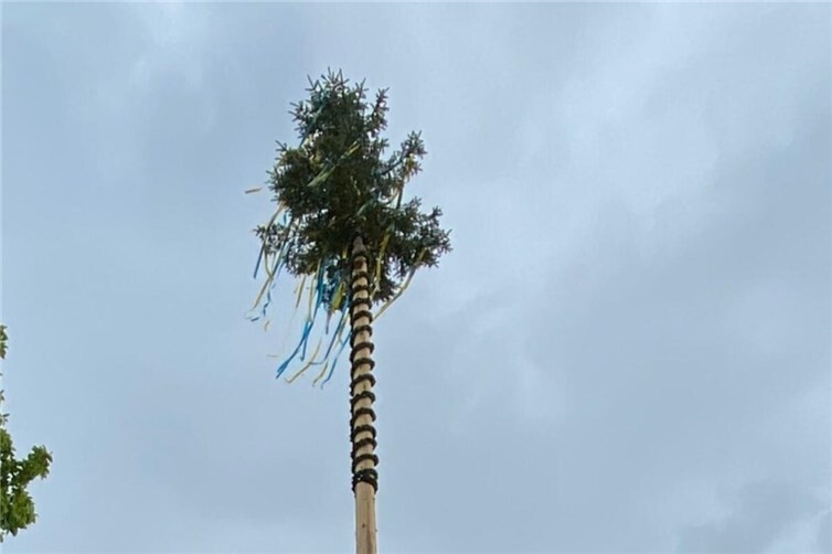 geschmückter Maibaum