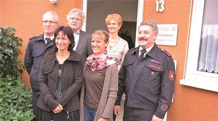 hinten: M. Kemp, W. Staab, R. Hauber, vorn: P. Hauck, M. Süsser, H.-J. Ulhaas. privat
