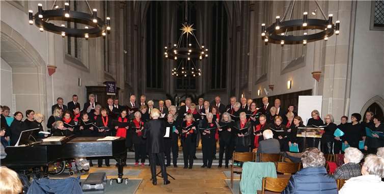iIn der Christuskirche fand ein gelungenes Adventskonzert statt. Foto: privat