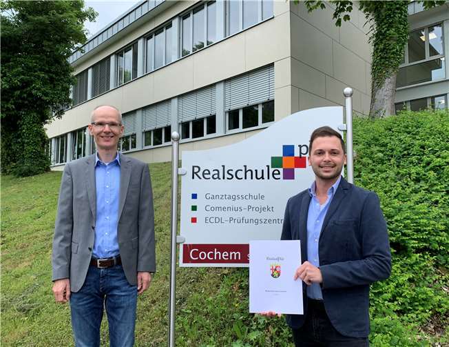 ie Schulleitung der Realschule plus Cochem wird künftig durch Martin Back als Konrektor zur pädagogischen Koordination verstärkt.Foto: privat
