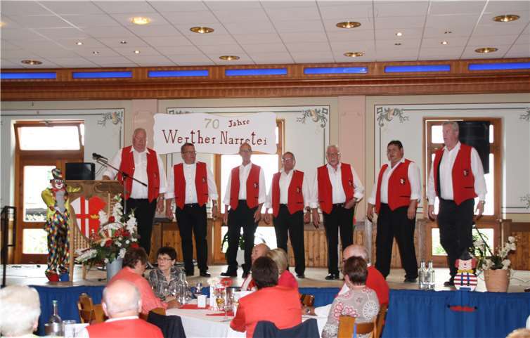 ie Werther Schängelsänger in Aktion.Sebastian Kogge