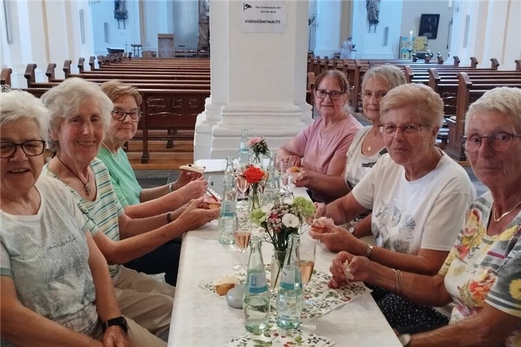 kfd Frauen genossen die Gemeinschaft