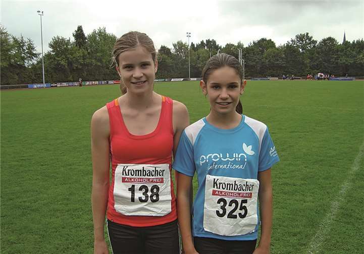 (l.) Jolina Krämer und (r.) Noemi Mariosi.  Privat
