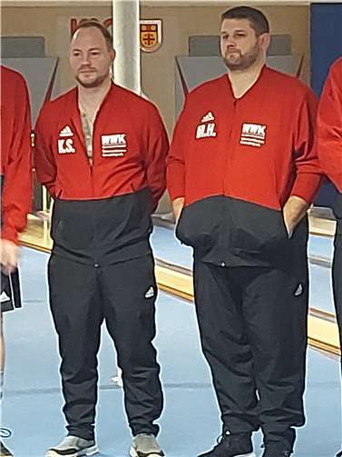 links: Klaus Schumacher (888 Holz), rechts: Markus Hübgen (887 Holz) Foto: privat
