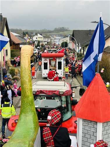 n diesem Jahr waren insgesamt 32 Zuggruppen mit annähernd 700 Teilnehmern dabei.