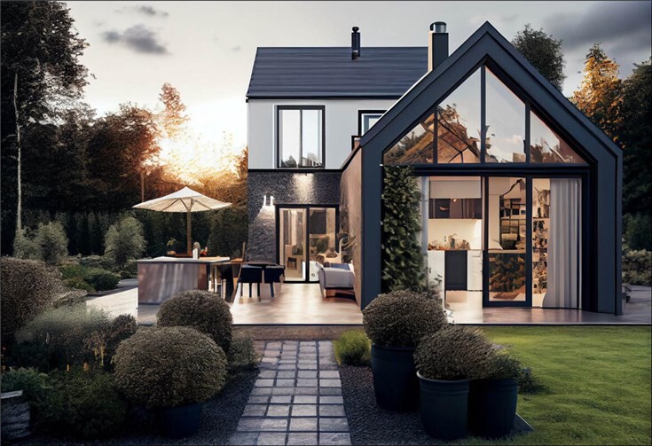 txn. Rundum wohlfühlen: In Eigenheimen aus Beton herrscht das ganze Jahr über ein angenehmes Raumklima.