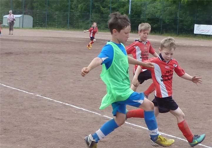 ...und legten sich mächtig ins Zeug.