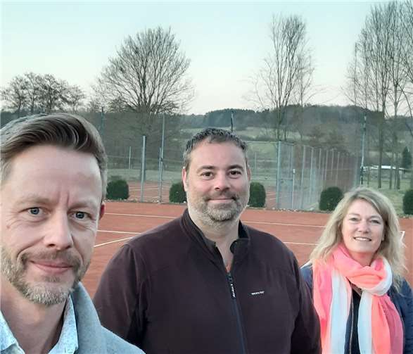 v. l. 1. Vorsitzender: Daniel Wirfs, 2. Vorsitzender: Thomas Schekorr, Kassenwart: Liane Oettgen. Foto: privat