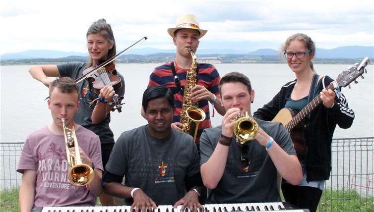 (v. l.) Andreas Schwunn aus Kobern-Gondorf, Angela Pinger aus Polch, Nikhil Schmidt aus Friedrichsthal, Sebastian Schwunn aus Kobern-Gondorf und Mirko Noga aus Alsbach