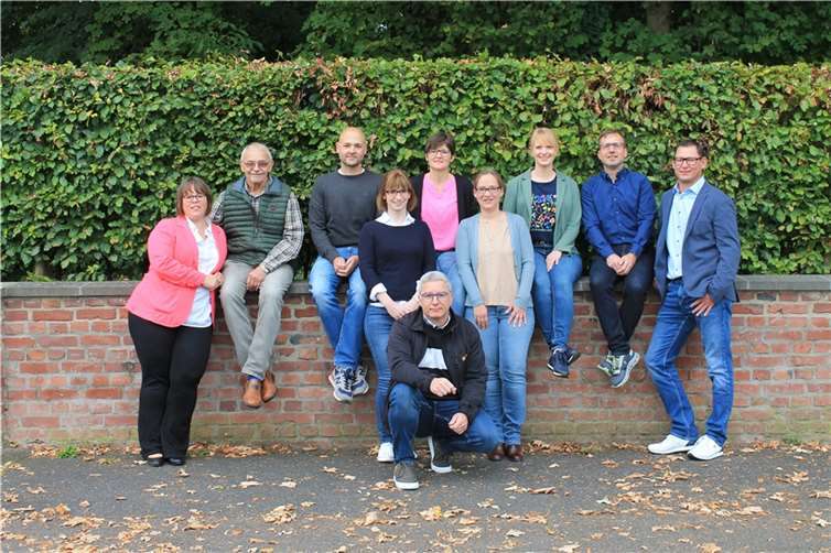 v. l. Bianca Schäfer, Günther Unkelbach, Alexander Filla, Susanne Tempel, Tammo Lüers, Stefanie Kriechel, Stefanie Ehlert, Carolin Breuer, Dr. Tillmann Frauendorf, Axel Blumenstein.  Foto: privat