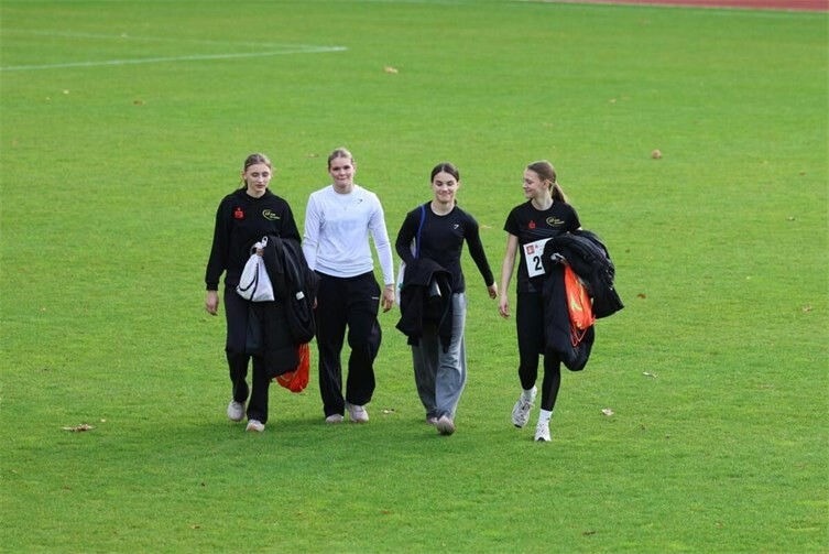 v. l.: Johanna Scheufen, Lina Näkel, Magdalena Schuh und Paula Dahmen