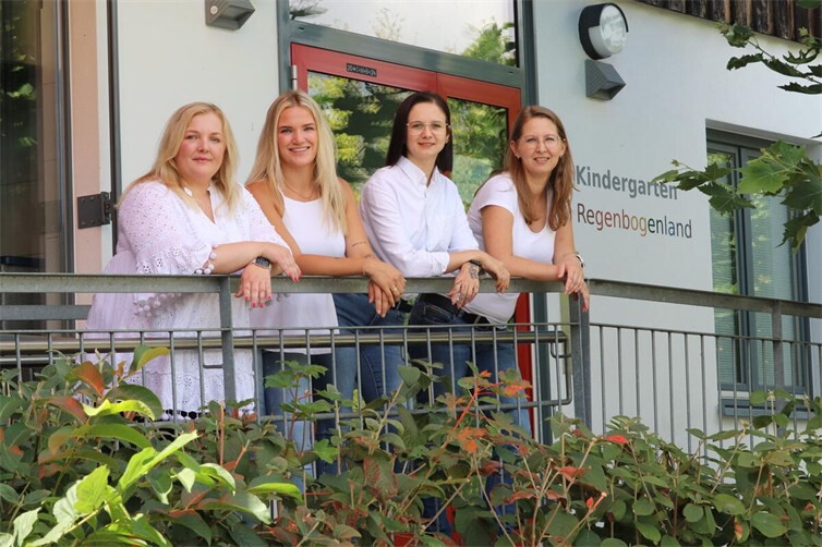 v. l. Marit Engels, Luisa Akseki, Vanessa Schneider und Christine Heumann