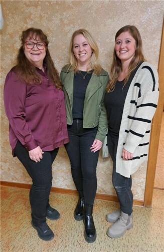 v. l. n. r. Carmen Schakowski-Müller, Rebecca Müller, Sarah Schmitten.  Foto: privat