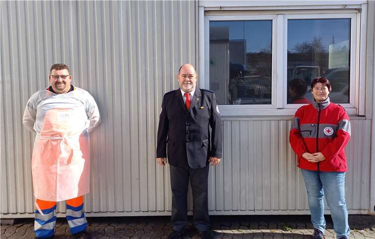 (v. l. n. r.): Michael Noll, Helmut Janson, Erika Weber. Es fehlt: Andreas Heinen. Foto: privat