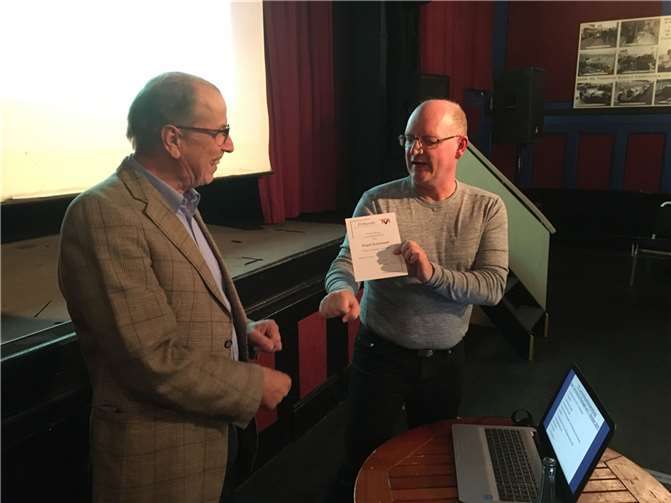 (v. l. n. r.) Vorsitzender Otto von Lom und der stellvertretende Vorsitzender Jürgen Kausmann. Foto: privat