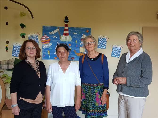 v. li.: Brigitte Clostermann, Ulrike Ring-Scheel, Christiane von Essen, Jutta Deimel.Foto: privat