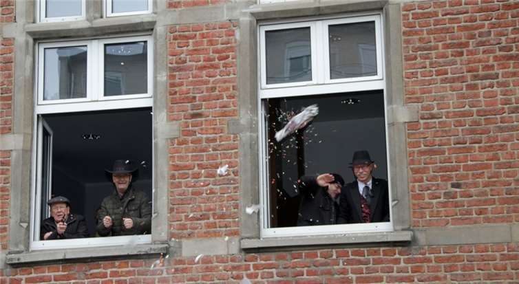 v.L. Oskar Flöck, Lutz Zaun, Berny Abt und Rainer Lindner.