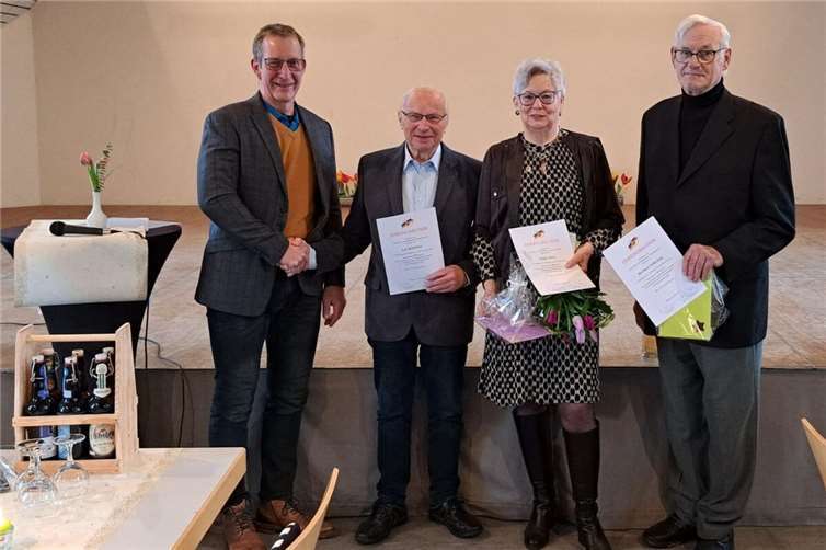 v.L VG Bgm Max Mumm, Leo Klöckner, Helga Fürst, Heribert Scherhag.