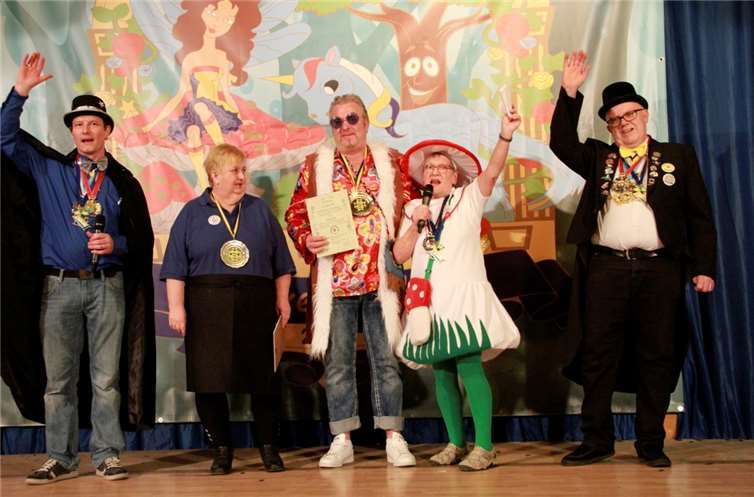 v.l. Alexander Patzig,Elvira Schmidt, Stefan Lorsch, Ulrike Schäfer, Eberhard Morsch.