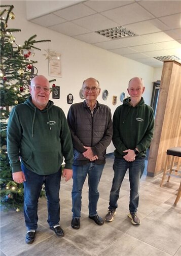 v.l. Andreas Hoffmann, Nikola Sieber, Markus Bischoffberger.  Foto: Andreas Hoffmann