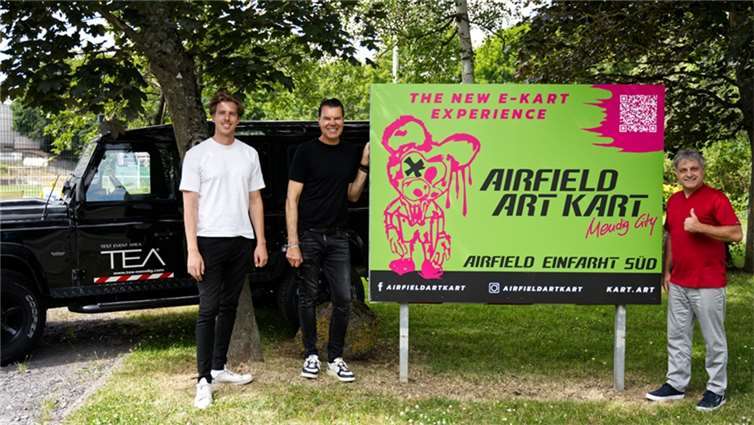 (v.l.) Benedict Strang , Manfred J. Sender und Martin Fuchs. Foto: privat