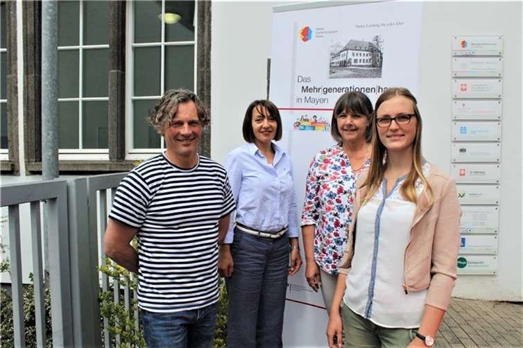 (v.l.) Bernhard Gödert, Natalie Pauls, Gabriele Meurer und Maike Hiester können bei der „Offenen Sprechstunde“ in Mayen kontaktiert werden. Foto: Caritas