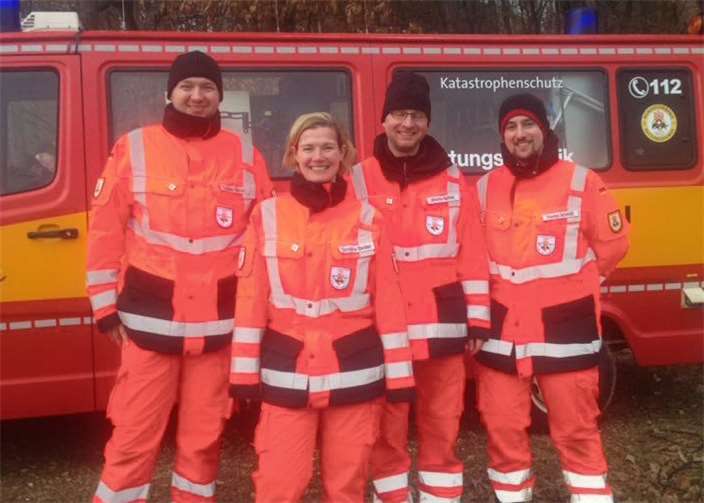 (v.l.): Carsten Werner, Christina Becker, Mischa Spoerer und Thomas Schmidt. Privat