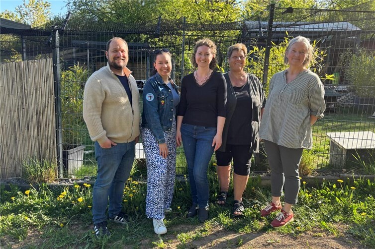 v.l. Christoph Scheuer, Sarah Rößel,  Evelyn Stieber, Andrea Brezina und Birgit Stupp