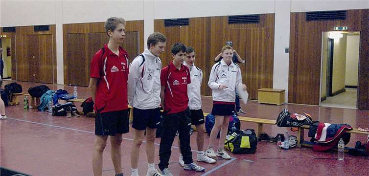 (v.l.) Daniel Zacharias, Tom Krzeminicki, Niclas Ott, Maximilian Schneider, Janek Sprengart.privat