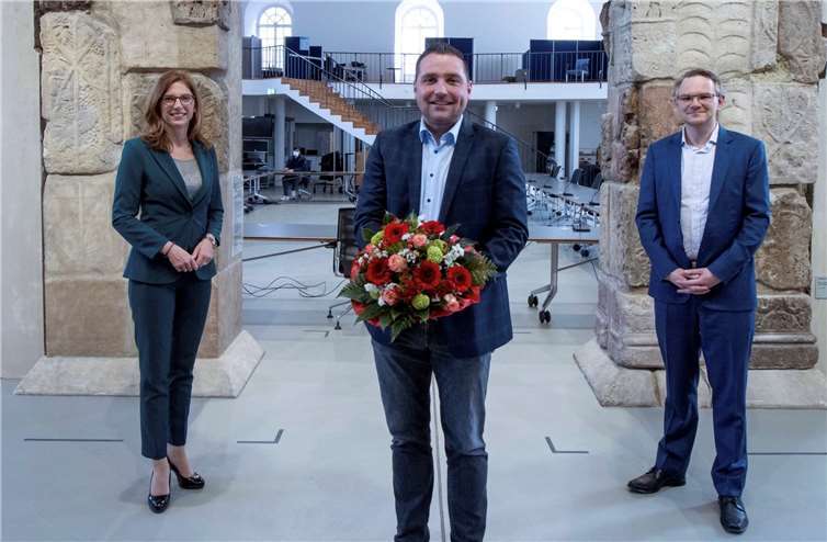 v.l.: Fraktionsvorsitzende Sabine Bätzing-Lichtenthäler, Benedikt Oster, Parlamentarischer Geschäftsführer Martin Haller.Foto: SPD