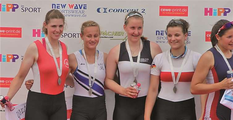 (v.l.) Franziska Kampmann, Lena Reuß, Anne Kathrin Eichler und Alicia Bohn.privat