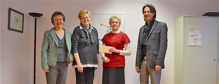 (v.l.) Gaby Markert, Rita Herz, Trudl Deimling und Markus Göpfert. privat