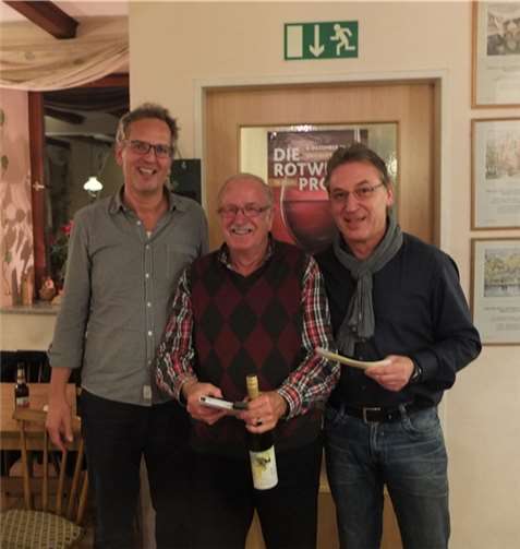 (v.l.) Gerd Baulig, Dieter Honsdorf und Edgar Berresheim. Privat