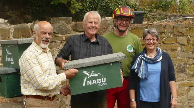 v.l. Gert-Uwe Geerdts, Peter Meyer, Thomas Schönberg und Corinna Schulze-Quabis. privat