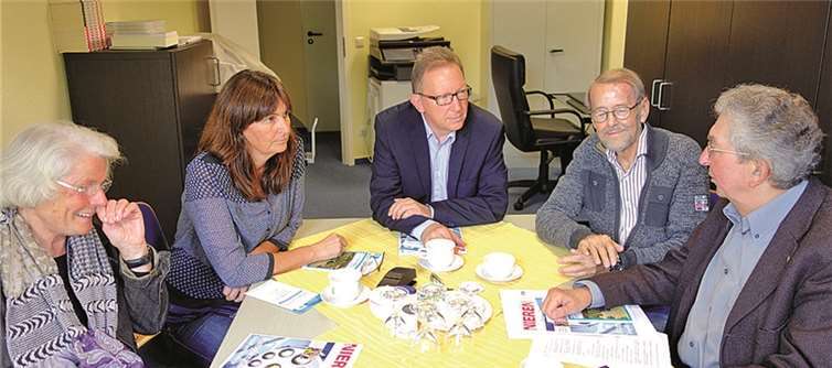 (v.l.) Gerti Grasteit, Mechthild Heil MdB, Erwin Rüddel MdB, Willi Bach und Meinhart Rick. privat