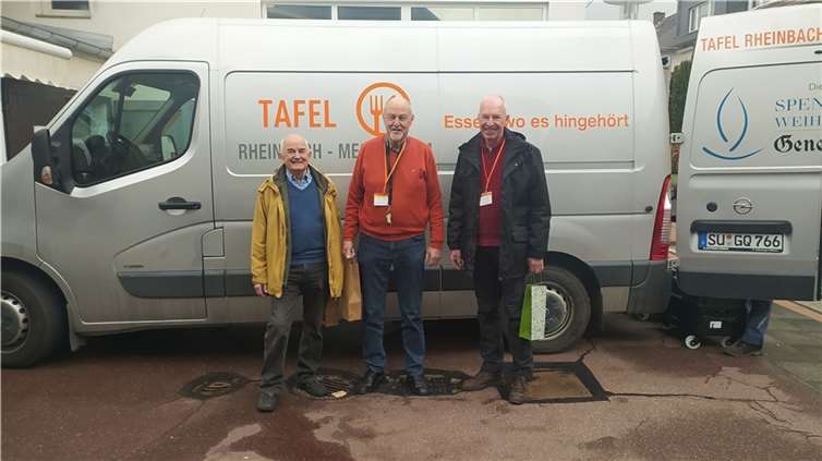 (v.l.) Hans-Rüdiger Jeske, Dr. Uwe Petersen und Volkmar Sievert.  Foto: privat