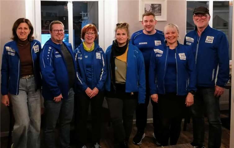 (v.l.) Heike Ziss, Daniel Bölts, Anita Massion, Daniela Ringel, Michael Ringel, Doreen Köhler und Roland Wesche.  Foto: privat