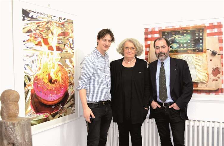 (v.l.) Henry Hargreaves, Rosemarie Bassi und Mauro Zardetto. AB