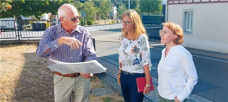 (v.l.) Herr Keuler, Frau Bätzing-Lichtenthäler und Frau Müller. Foto: Büro Susanne Müller