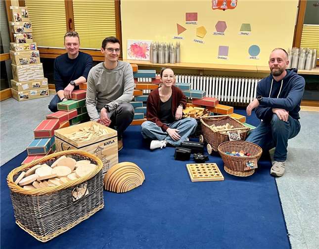 (v.l.) Irenäus Becker, Philip Kirchner, Sarah Lindner, Marc Schwarz.  Foto: privat